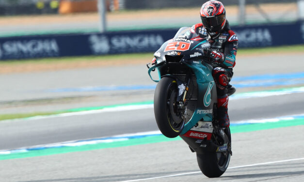 Fabio Quartararo fenomenal con la cuarta pole en el GP de Tailandia
