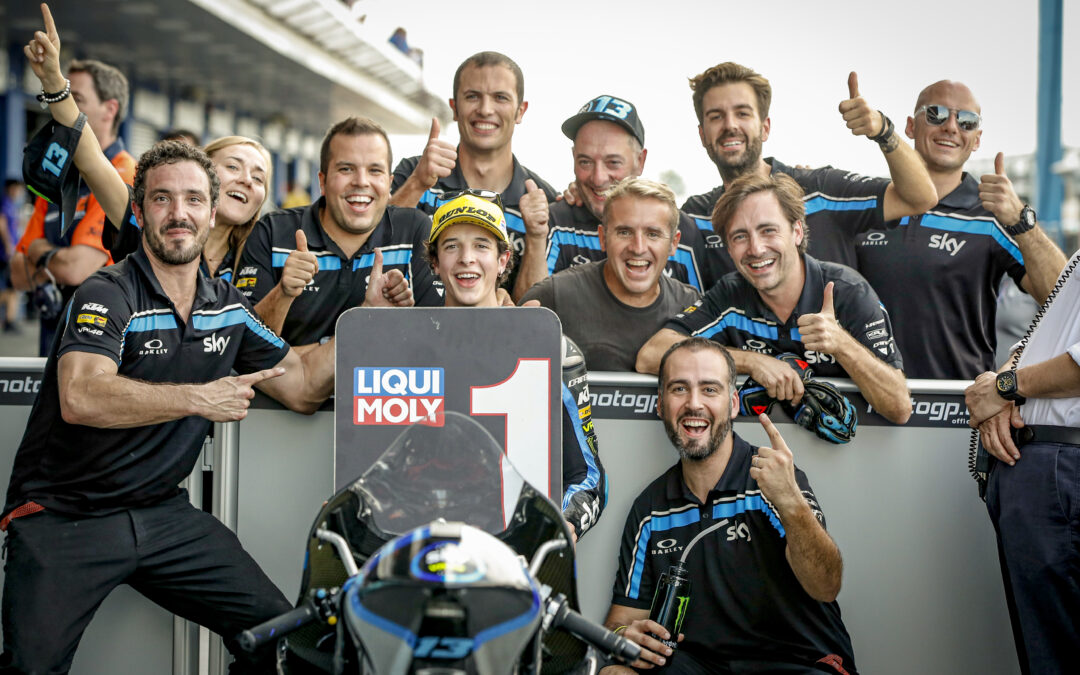 Pole position para Celestino Vietti (Sky Racing Team VR46) en Buriram