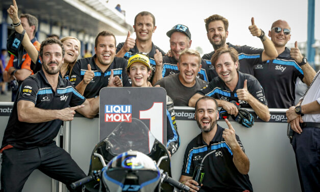 Pole position para Celestino Vietti (Sky Racing Team VR46) en Buriram