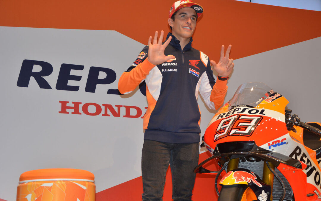 Marc Márquez. “Intento tener mi espejo en Nadal y Messi; siempre mejoran”