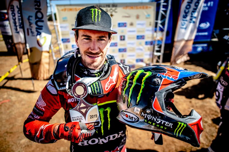 Joan Barreda termina en el podio del difícil Rally de Marruecos