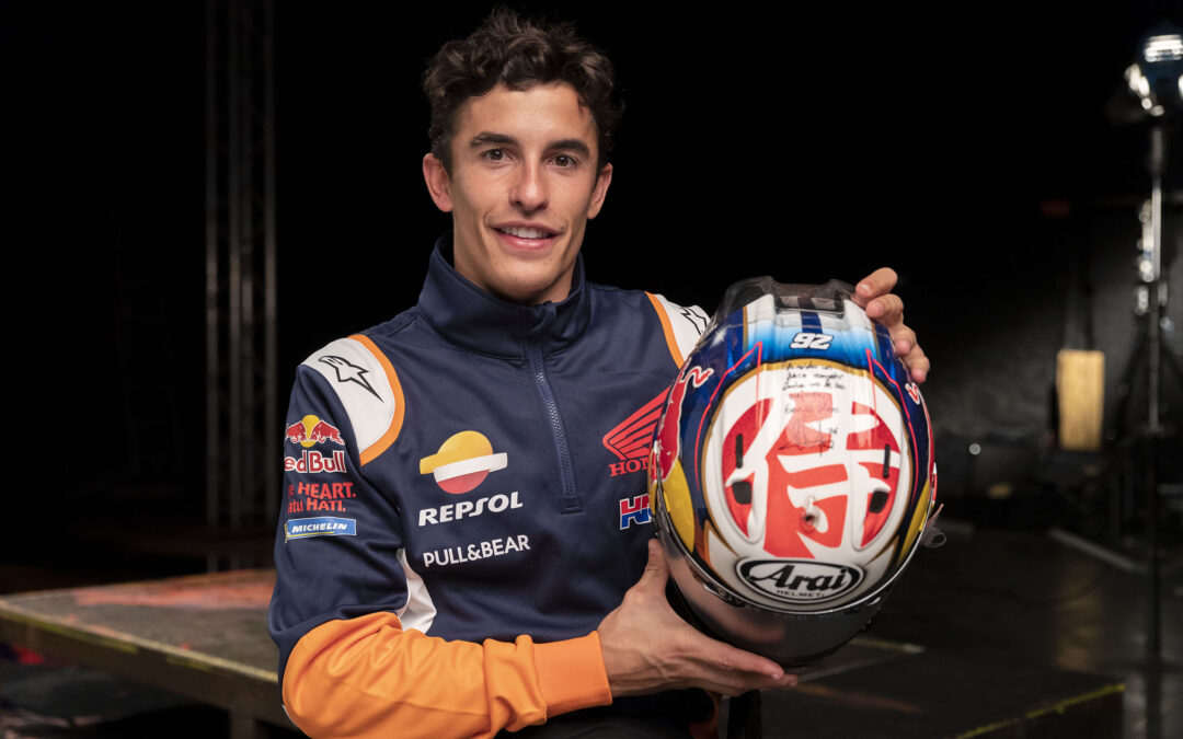 5 objetos y 5 recuerdos de Marc Márquez