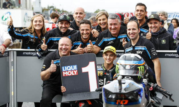 Pole position para Luca Marini en Motegi