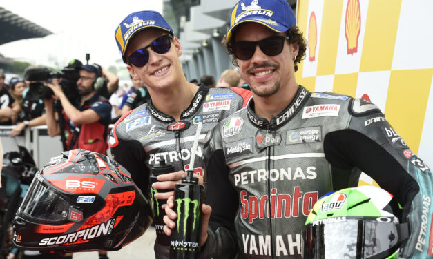Fabio Quartararo y Franco Morbidelli brillan en casa de Petronas con la pole y tercer puesto