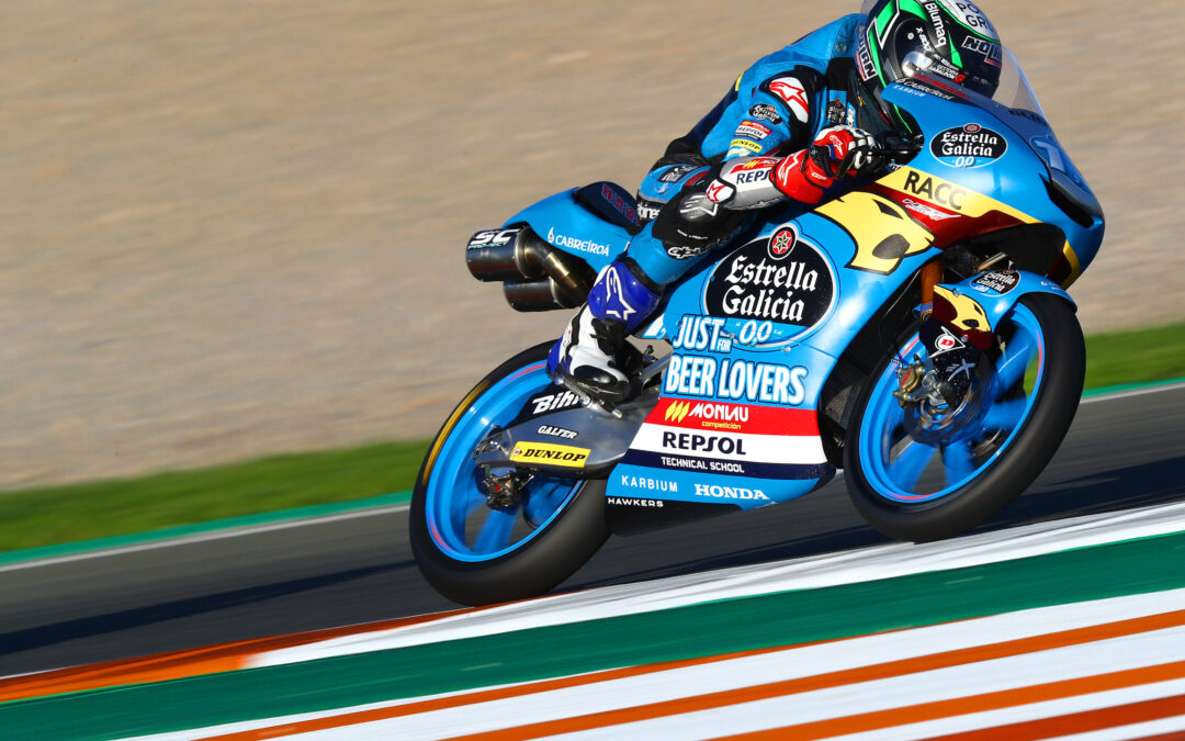 Sergio García Dols vence en Valencia la última carrera del año de Moto3