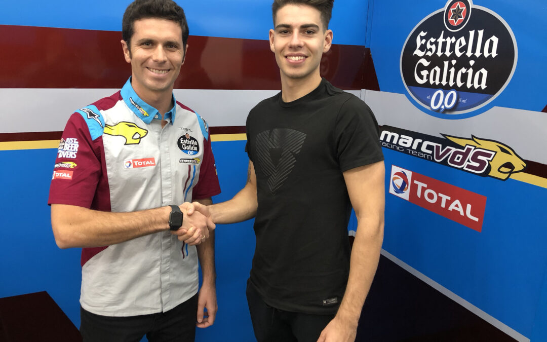 Augusto Fernández se incorpora al Team Estrella Galicia 0,0 Marc VDS para 2020