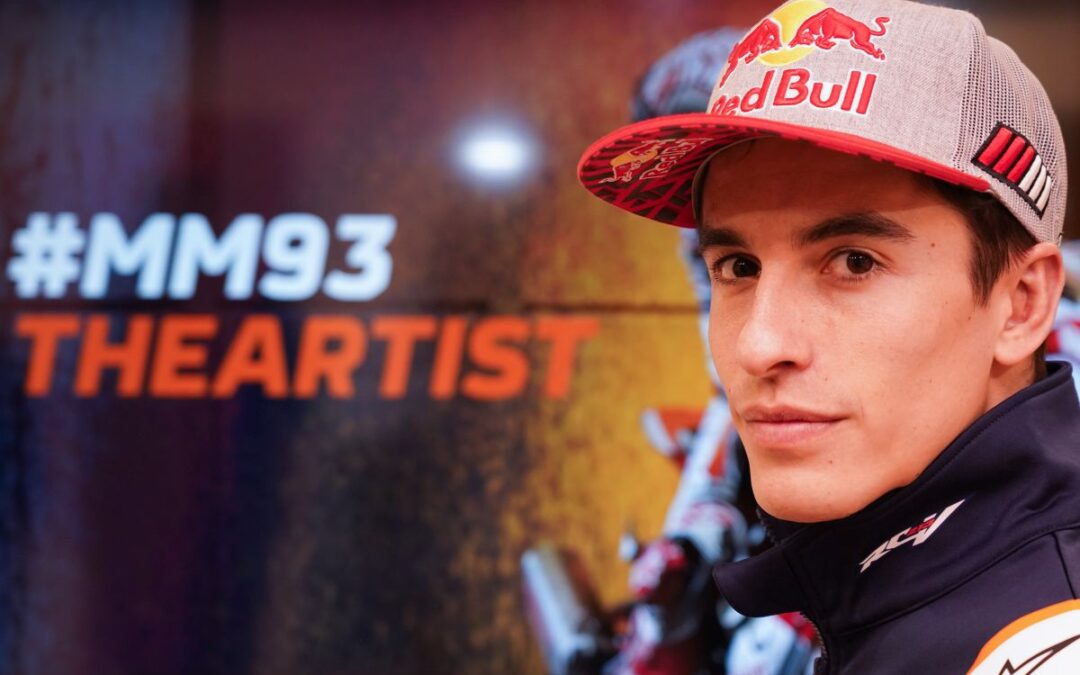 Marc Márquez y Box Repsol presentan sus ocho obras de arte