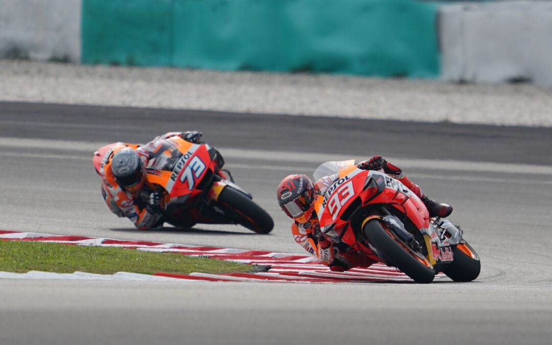 El trabajo continúa para Marc y Álex Márquez en Sepang