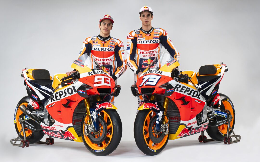 El equipo Repsol Honda, listo para el #StayAtHomeGP