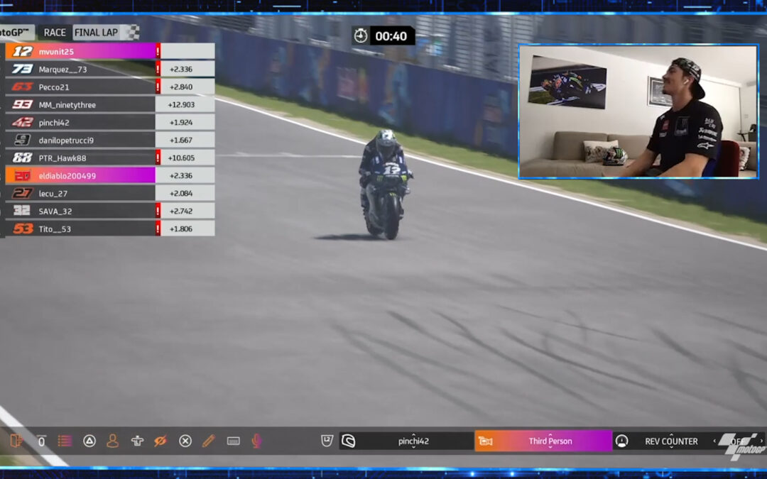 Maverick Viñales vence en el GP Jerez virtual