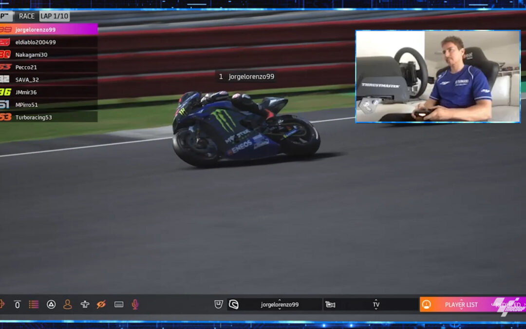 JORGE LORENZO OBTIENE LA VICTORIA EN MOTOGP #VIRTUALBRITISHGP EN SU DEBUT