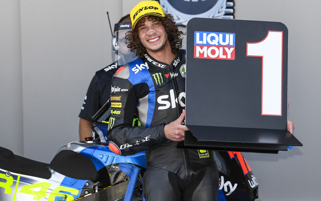 Pole para Bezzecchi y el Sky Racing Team VR46 en Jerez