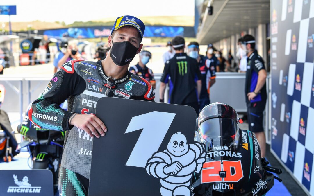 Primera pole position de MotoGP 2020 para Fabio Quartararo