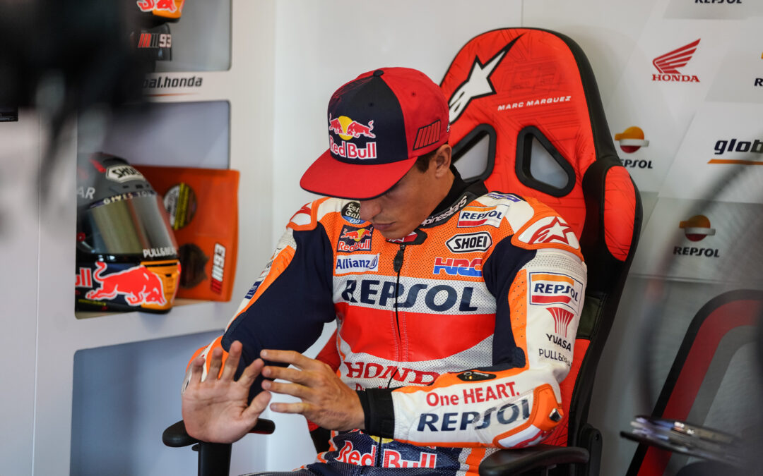 Marc Márquez finaliza su participación en el Gran Premio de Andalucía