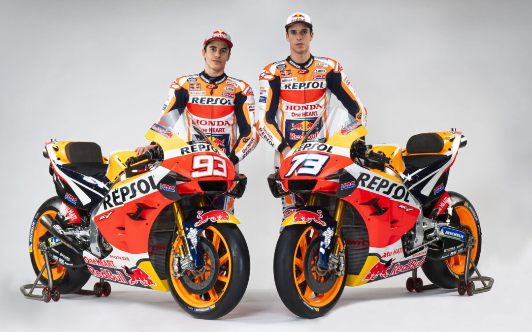 El equipo Repsol Honda, listo para el inicio del Mundial 2020