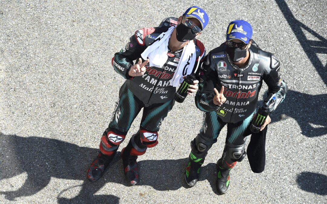 Salida de primera fila para Quartararo y Morbidelli en Brno