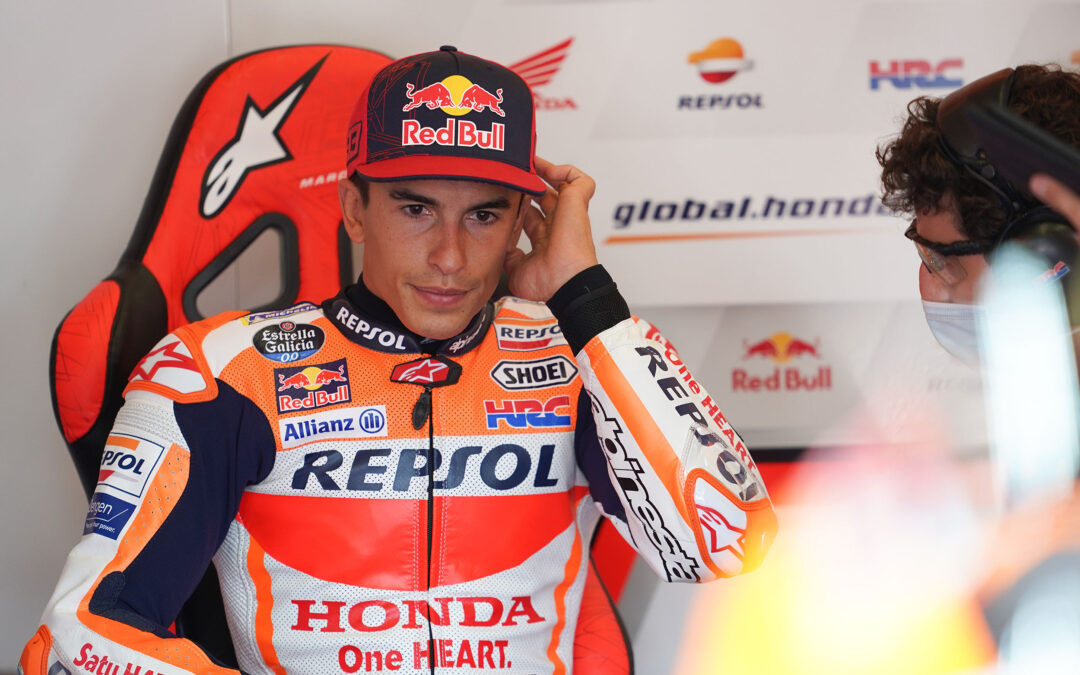 Marc Márquez y HRC, centrados en la recuperación