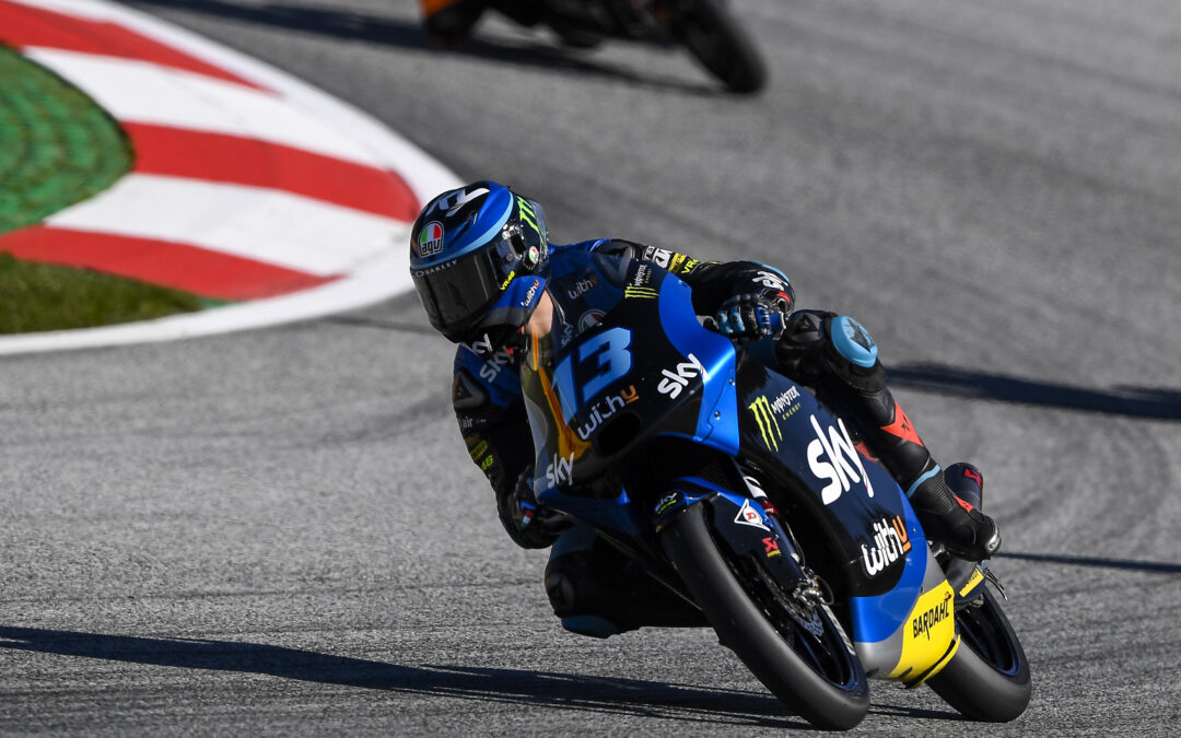 Victoria en Moto3 para Celestino Vietti con el Sky Racing Team VR46