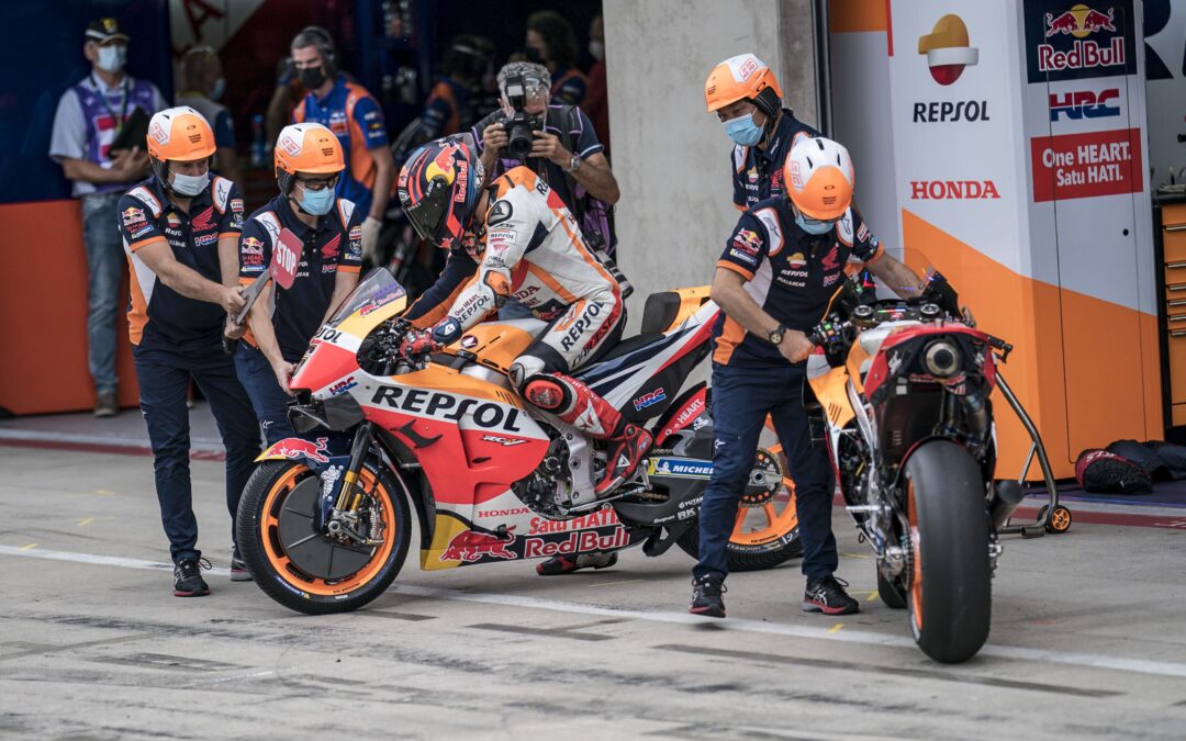 El equipo Repsol Honda vuelve a la acción en San Marino