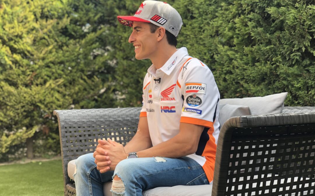 Marc Márquez: “Lo que peor llevo es un fin de semana de Gran Premio, es cuando me salen las ganas y el ansia de volver”