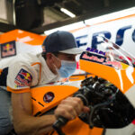 Marc Márquez regresa al paddock de MotoGP