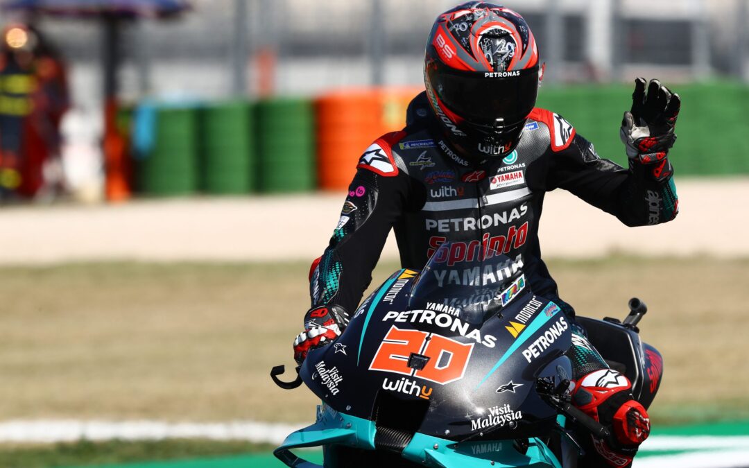 PETRONAS Yamaha SRT en la cima en Misano