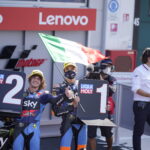 Luca Marini y Marco Bezzecchi (Sky Racing Team VR46) vencedores en Misano