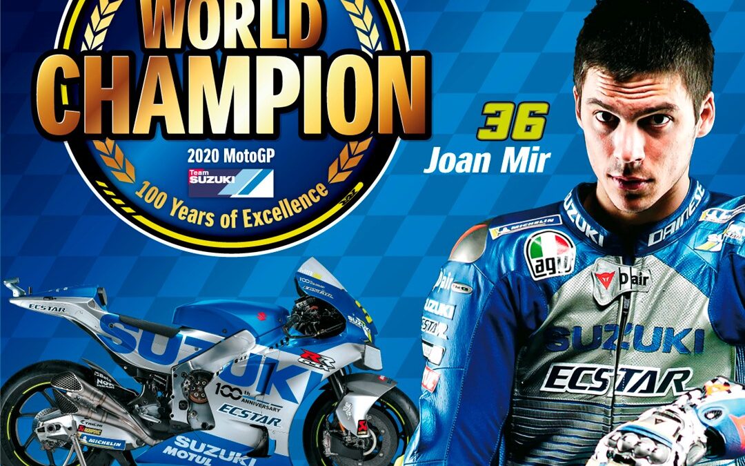 Joan Mir hace historia en el Mundial de MotoGP y con Suzuki, carrera que gana Morbidelli