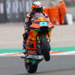 Victoria perfecta para Jorge Martín y Héctor Garzó segundo en Valencia Moto2