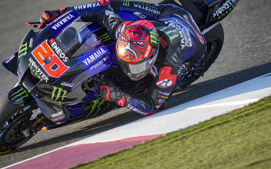 Fabio Quartararo domina los test de Qatar el segundo día