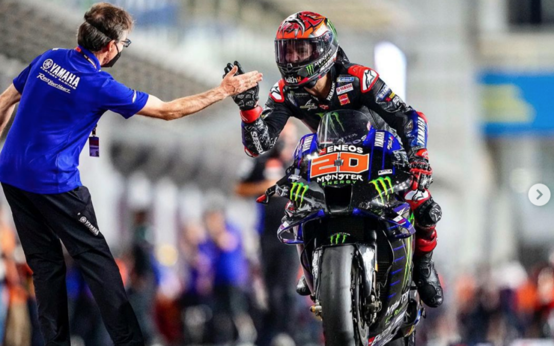 Batalla en todo lo alto en MotoGP con victoria de Fabio Quartararo