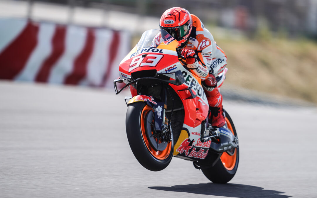 Marc Márquez finaliza sexto en su primer viernes de la temporada