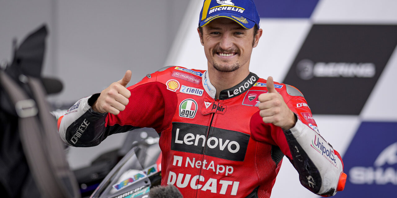 Jack Miller «Thriller» gana con Ducati en Le Mans
