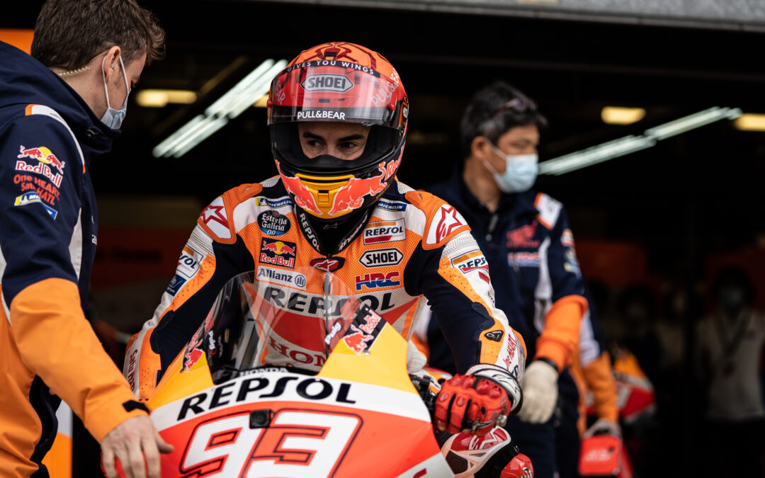 Marc Márquez saldrá desde la segunda línea de la parrilla en Le Mans