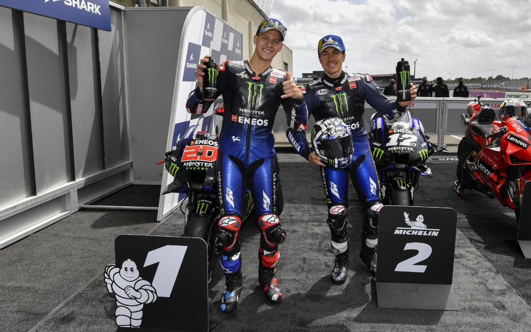 Quartararo y Viñales, pole y 2ª plaza en Le Mans