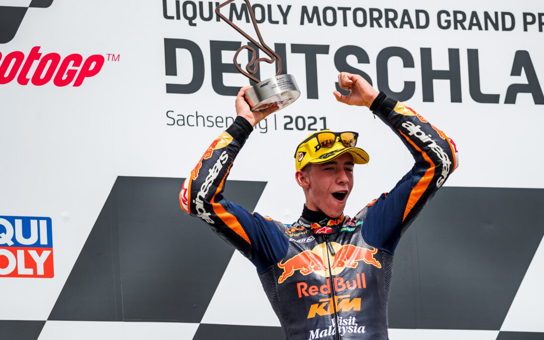 VICTORIA DE MOTO3 ™ Y MOTO2 ™ PARA LOS LÍDERES DEL CAMPEONATO ACOSTA & GARDNER EN ALEMANIA