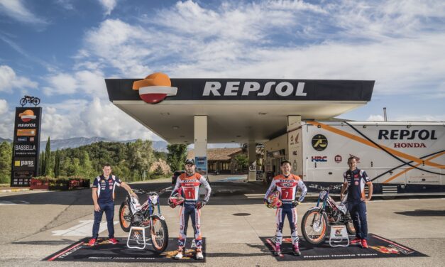 El equipo Repsol Honda, listo para el inicio del Mundial de TrialGP 2021en Italia