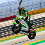 Calentando motores en las clasificatorias del FIM CEV Repsol. Alonso López el más rápido hoy en Motorland Aragón.