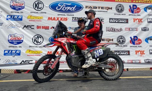 Brabec finaliza segundo en una dura Vegas to Reno