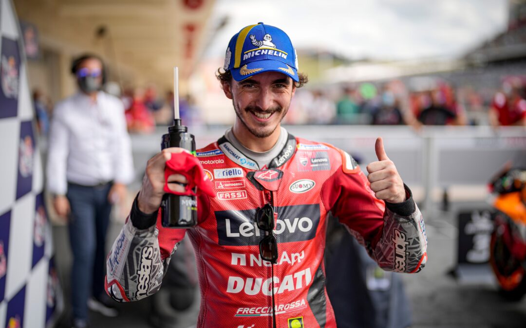 GP de las Américas: Bagnaia logra su tercera pole position consecutiva en MotoGP. Décima posición para Miller