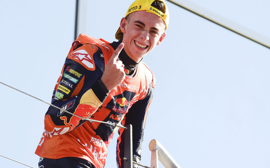 Pedro Acosta, Campeón del Mundo de Moto3: “Todavía estoy tratando de asimilar todo lo que ha pasado”