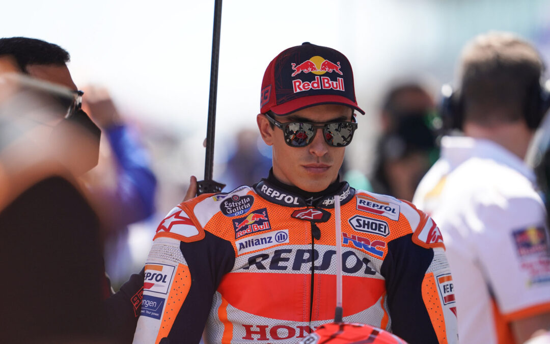 Marc Márquez progresa adecuadamente de su diplopía