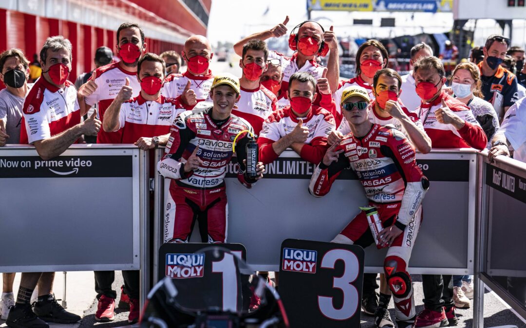 Moto3, GP Argentina: LA PRIMERA FILA PERTENECE AL SOLUNION GASGAS ASPAR TEAM