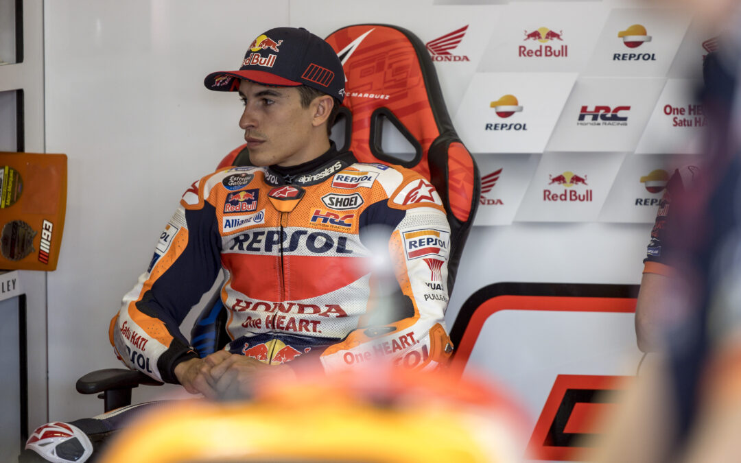 Marc Márquez completa el primer reconocimiento médico postoperatorio