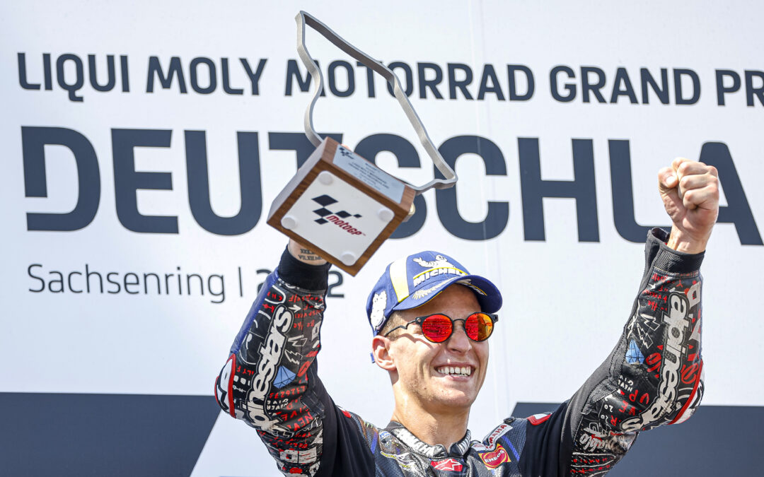 QUARTARARO SE CORONÓ EL NUEVO REY DE SACHSENRING