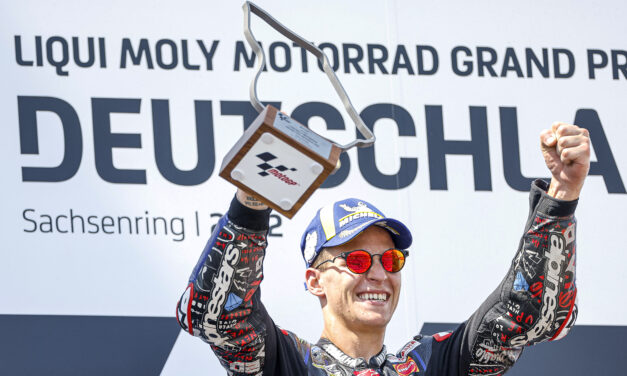 QUARTARARO SE CORONÓ EL NUEVO REY DE SACHSENRING