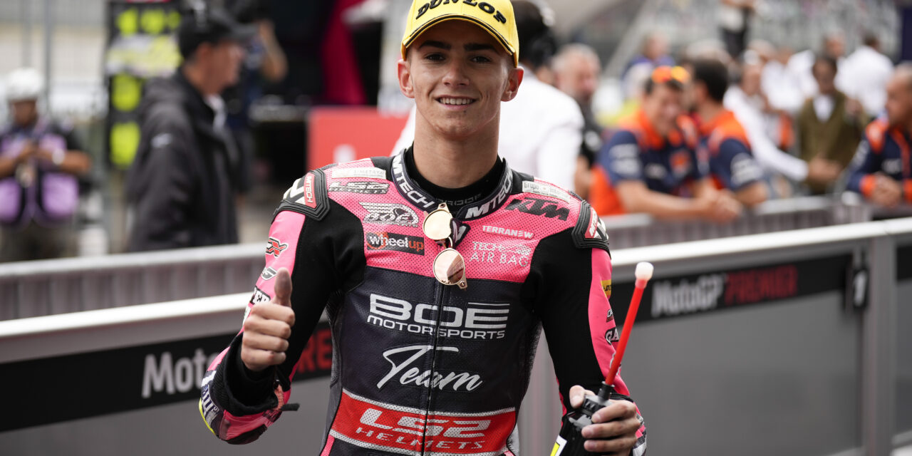 David Muñoz consigue su segundo podio con el BOÉ Motorsports en Austria