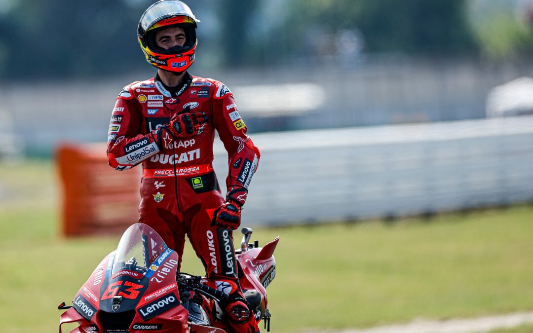 Bagnaia consigue su cuarta victoria consecutiva en Misano Adriatico.