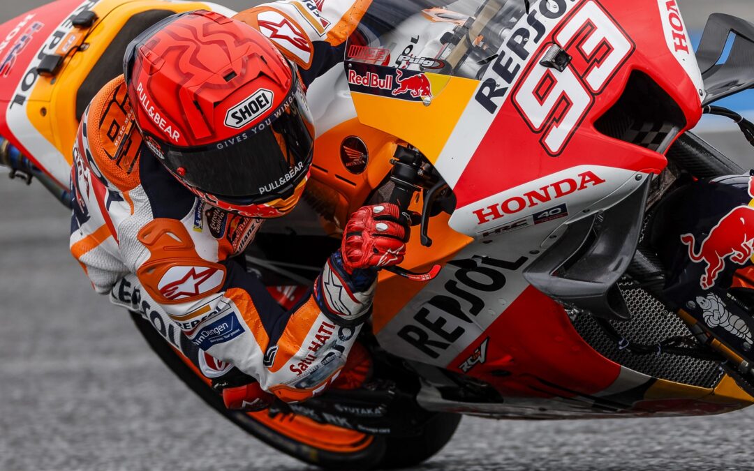 Marc Márquez y Pol Espargaró, listos para la penúltima cita de la gira transoceánica