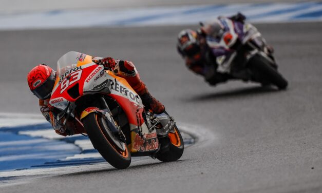 Marc Márquez finaliza quinto en Tailandia